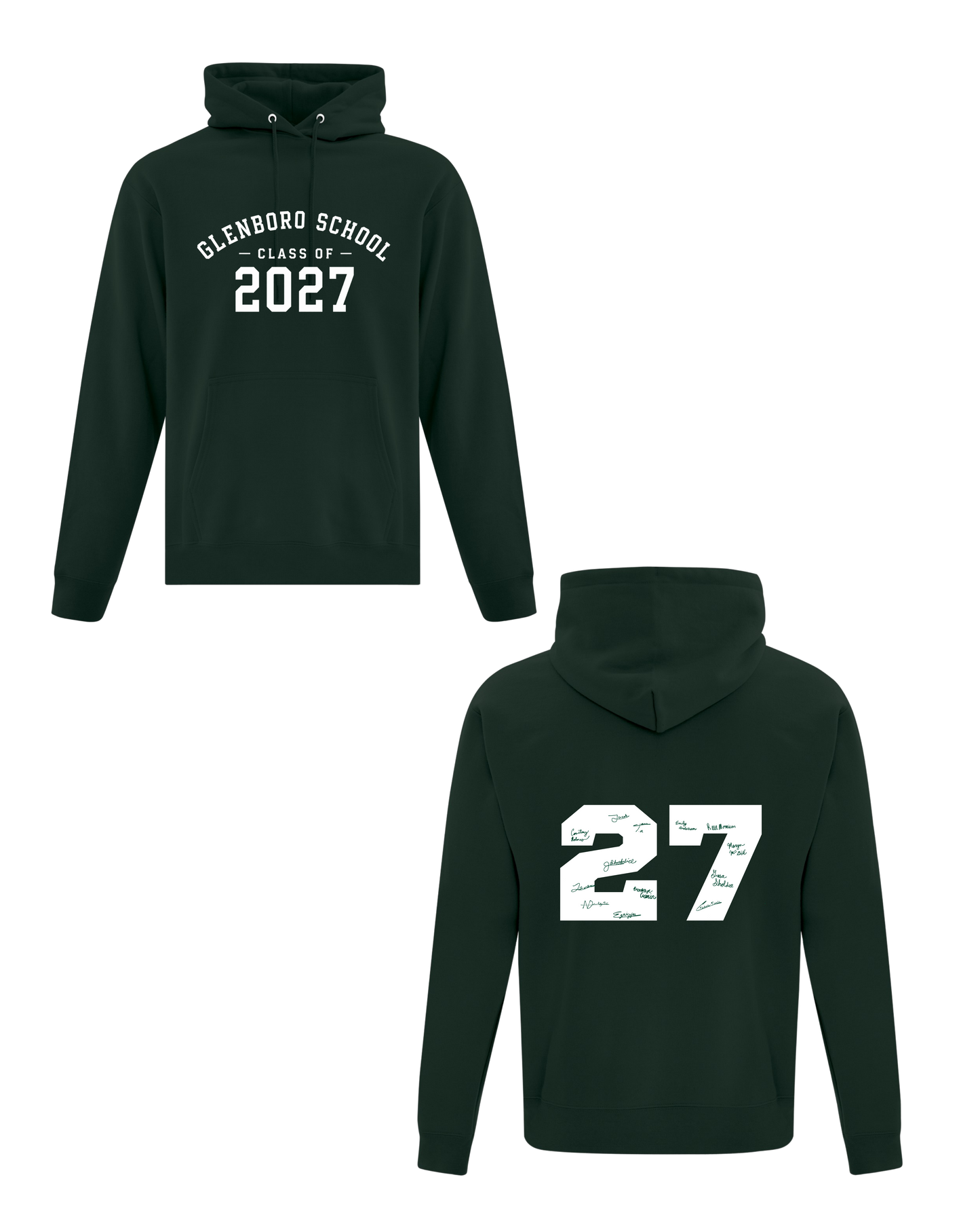 Glenboro Grad 2027 Cotton Hoodie
