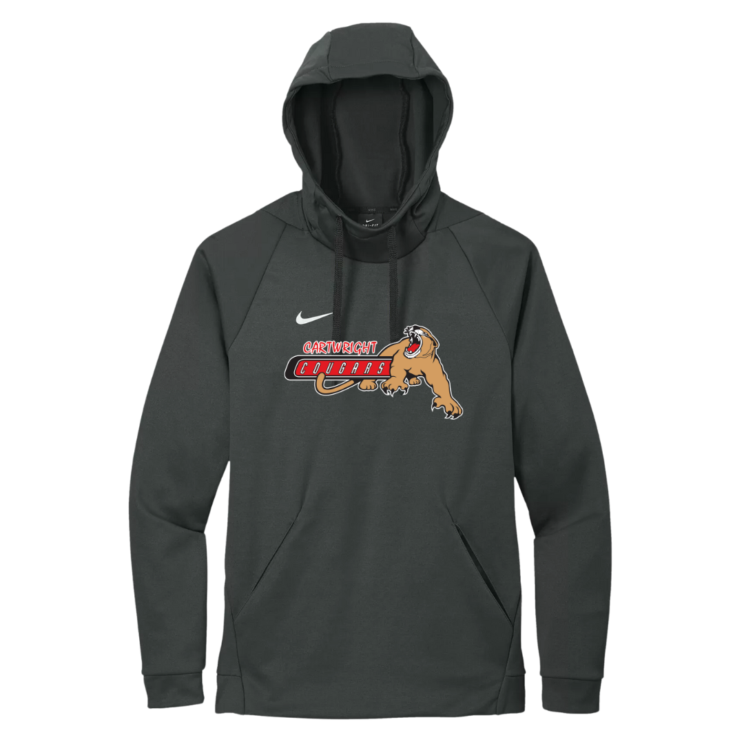 COUGARS NIKE DRYFIT HOODIE (ADULT ONLY)
