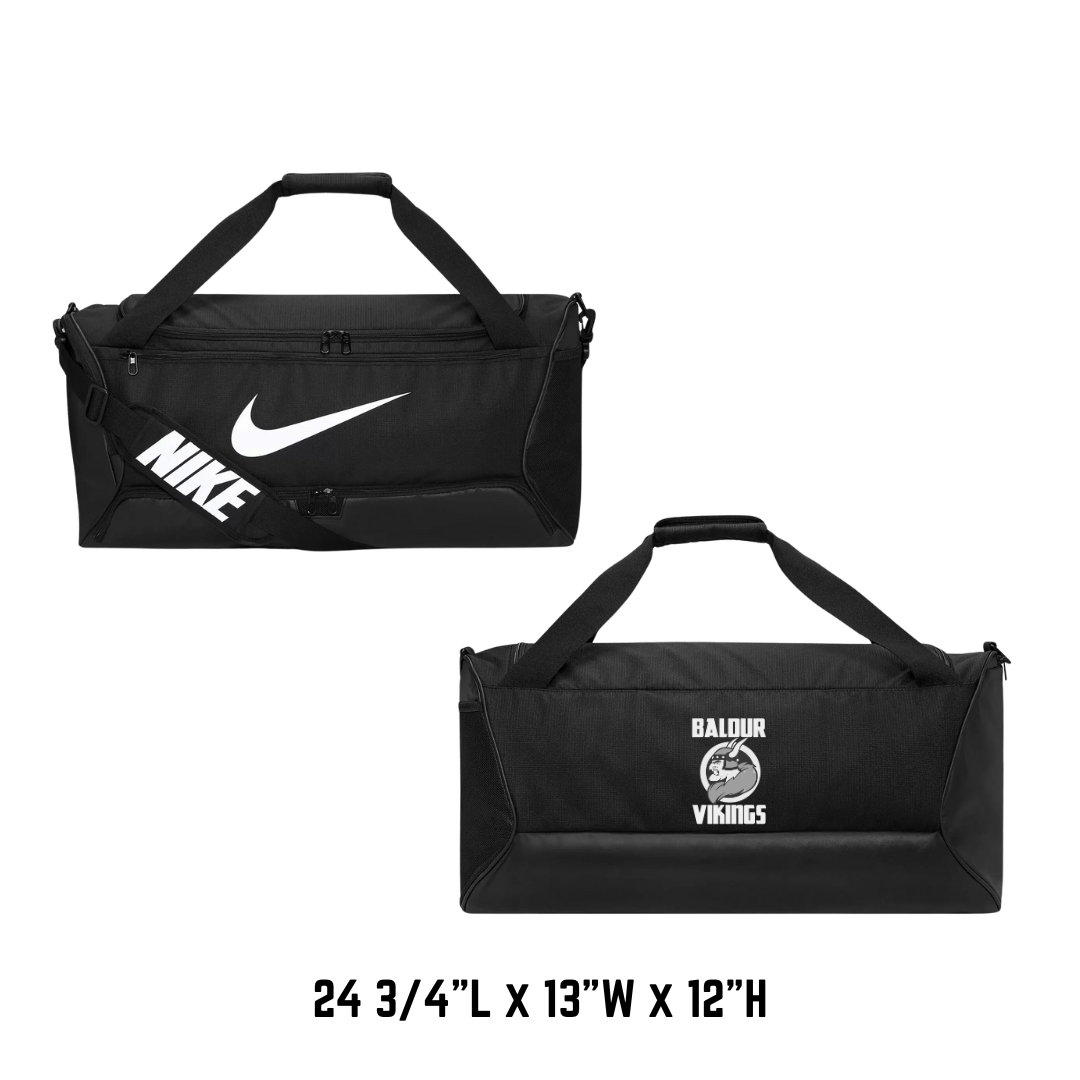 VIKINGS NIKE DUFFLE BAG