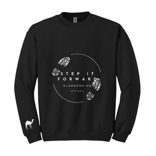 ADULT STEP IT FORWARD CREWNECK SWEATER