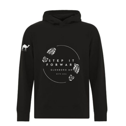 ADULT STEP IT FORWARD COTTON HOODIE